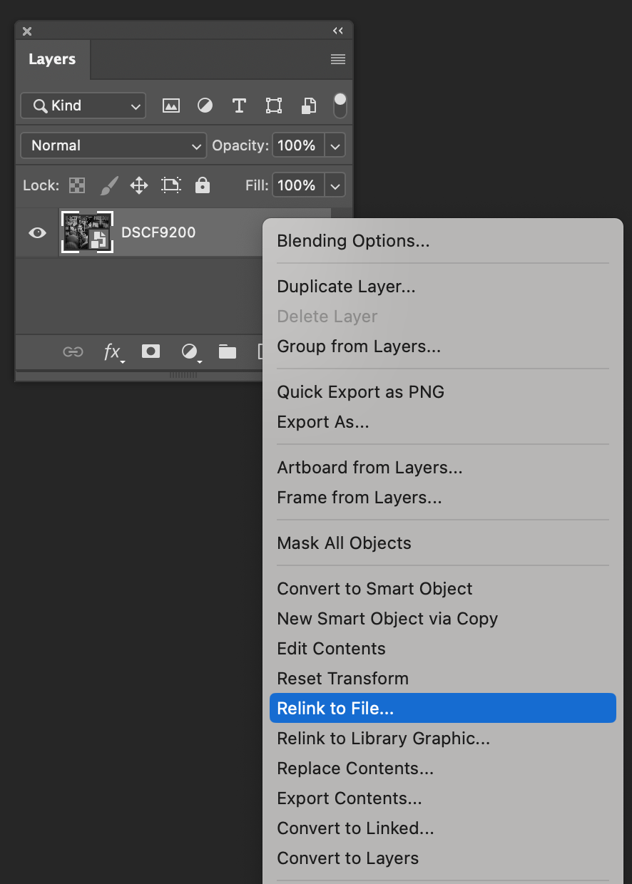 Linked Photoshop smart objects – Lightroom Solutions